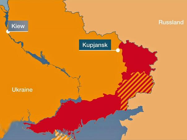Ruske trupe na svega dva kilometra od Kupjanska