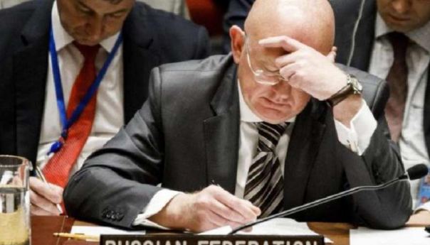 Ruski ambasador prekinuo minutu šutnje za Ukrajinu u UN-u