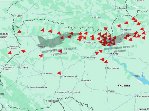 Ruski dronovi ušli u zračni prostor Poljske