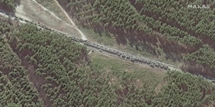 Ruski konvoj dug 64 km sve bliže Kijevu