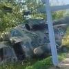 Ruski vojni helikopter se srušio na cestu