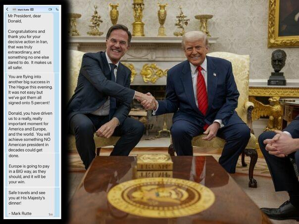 Rutte ponovio podršku Trumpu: Ostajem pri svojoj pohvali