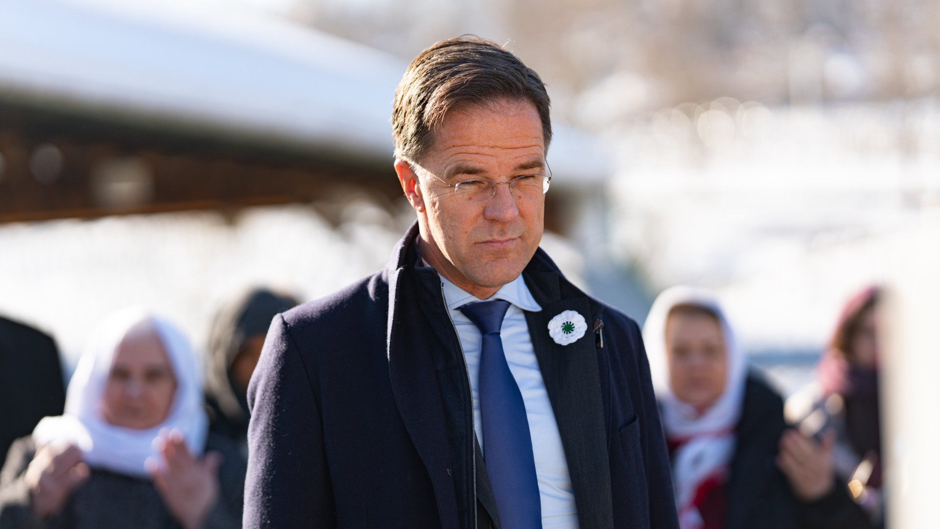 Rutte posjetio Memorijalni centar u Srebrenici