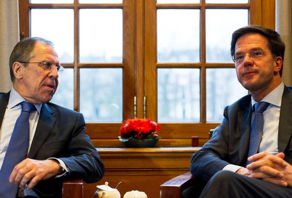 Rutte se narugao Lavrovu: Ministar je još od Krista, ništa korisno