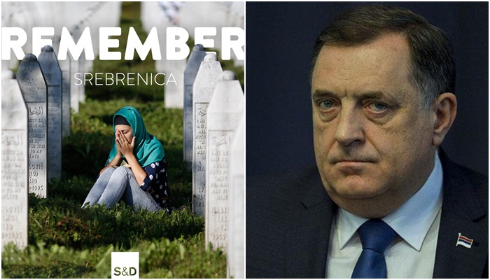 S&D Grupa u EP poziva na sankcije protiv Dodika i drugih koji negiraju genocid