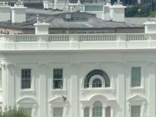 S prozora Bijele kuće bačena crna vreća: Šta je bilo u njoj?