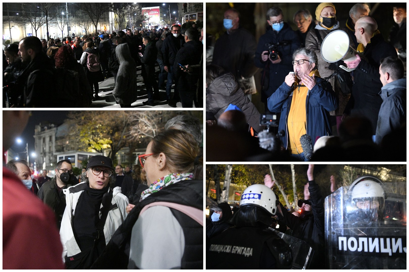 Sa protesta u Beogradu poručeno: Vučić naručuje murale