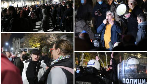 Sa protesta u Beogradu poručeno: Vučić naručuje murale