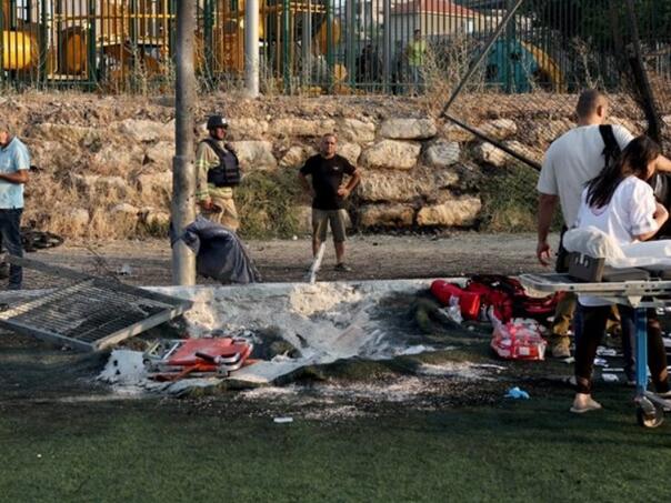 SAD okrivile Hezbolah za napad na izraelsko igralište
