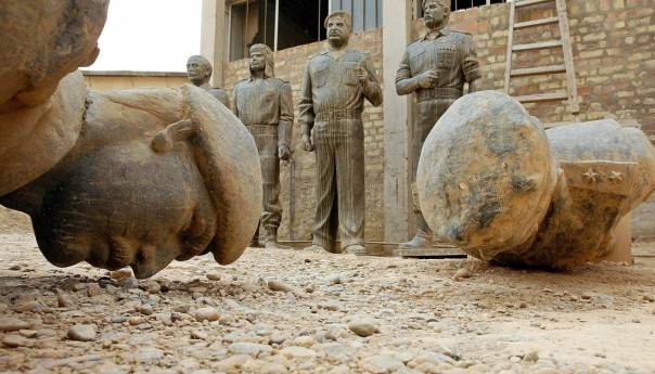 Saddamov lik nestao iz Bagdada, a prije dvije decenije bio svuda