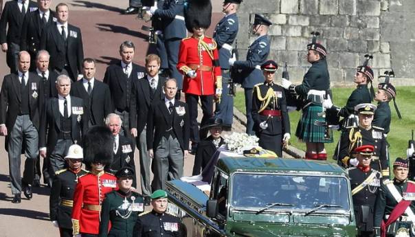 Sahranjen princ Philip, vojvoda od Edinburgha