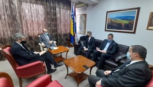 Salkić se susreo s predstavnicima Saveza logoraša BiH i MDD 'Merhamet'