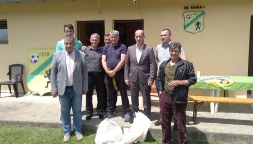 Salkić uručio sportsku opremu predstavnicima NK „Koraj“