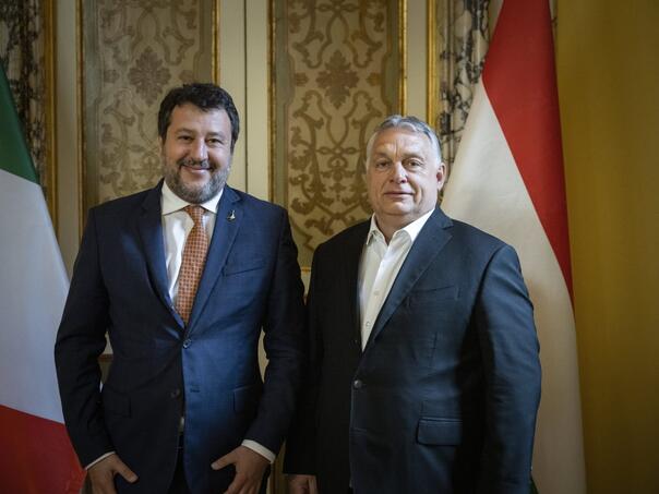 Salvini se priključuje Orbanovoj grupi 'Patrioti za Evropu'