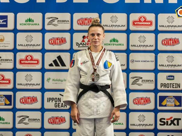 Samardžić osvojila srebrenu medalju na Evropskom judo kupu za seniorke