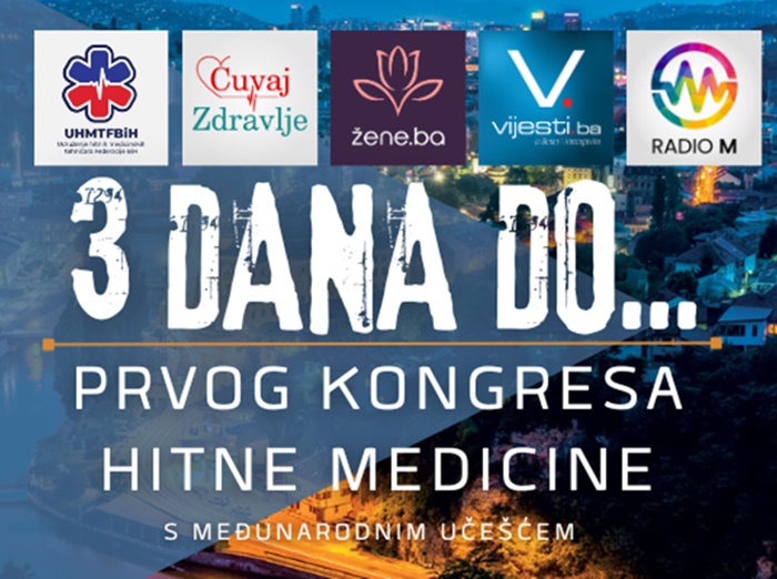 Samo još tri dana do Prvog kongresa hitne medicine: Prilika za umrežavanje i razmjenu iskustava