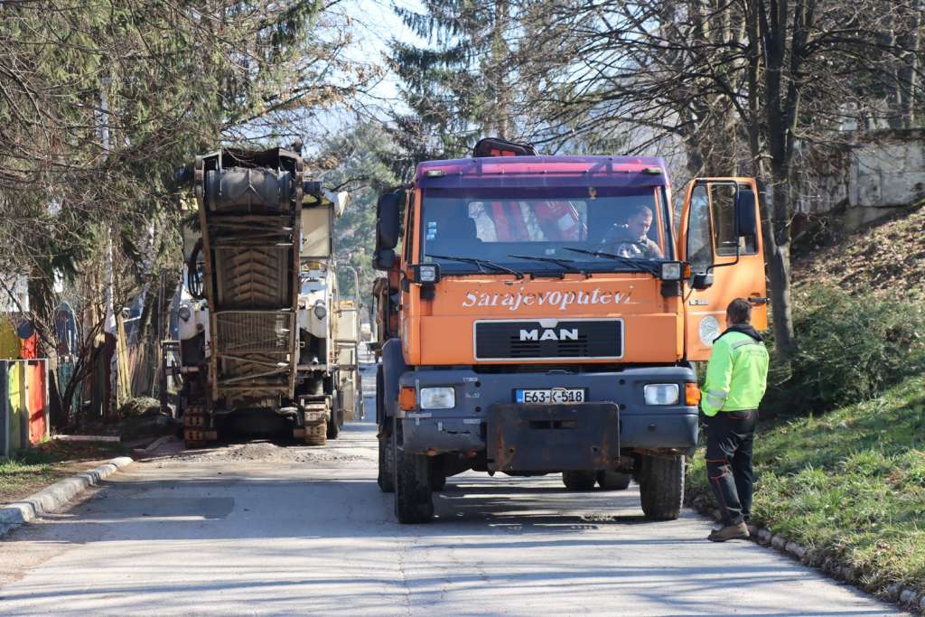 Sanacija šest saobraćajnica na području općine Novo Sarajevo