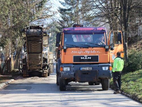 Sanacija šest saobraćajnica na području općine Novo Sarajevo