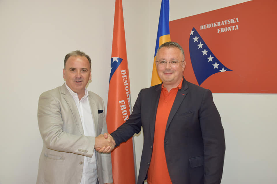 Sanel Kajan pristupio Demokratskoj fronti