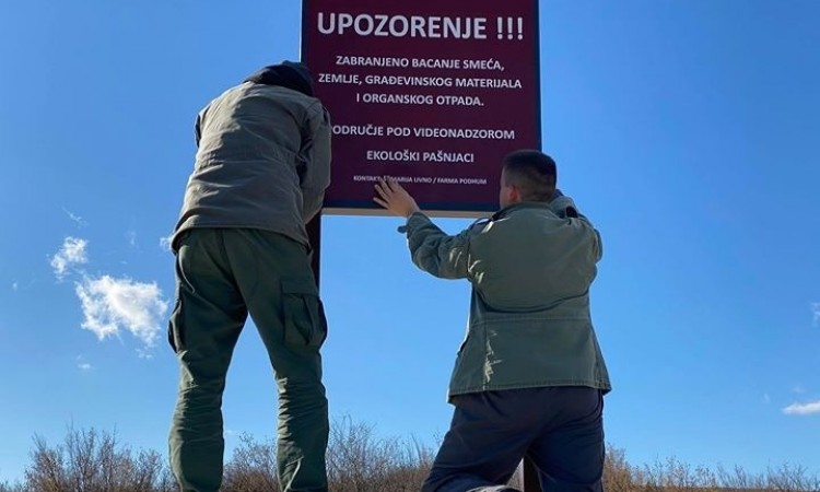 Sanirano divlje odlagalište otpada u Pločama kod Livna