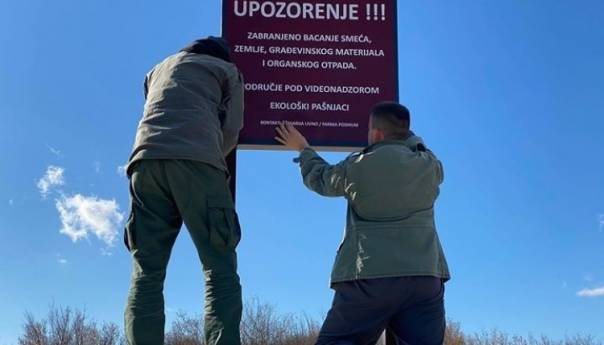 Sanirano divlje odlagalište otpada u Pločama kod Livna