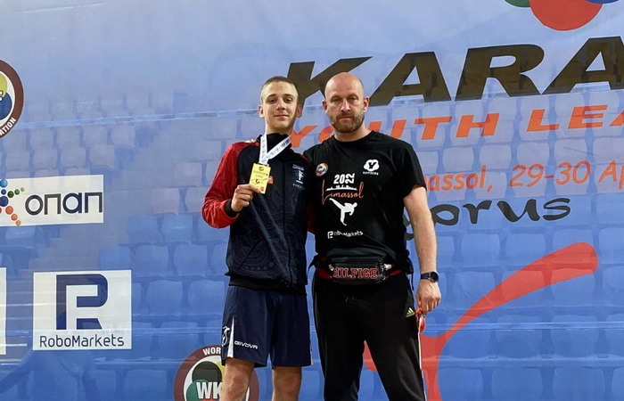 Sanjin Hukara zlatni na WKF Youth League Kipar