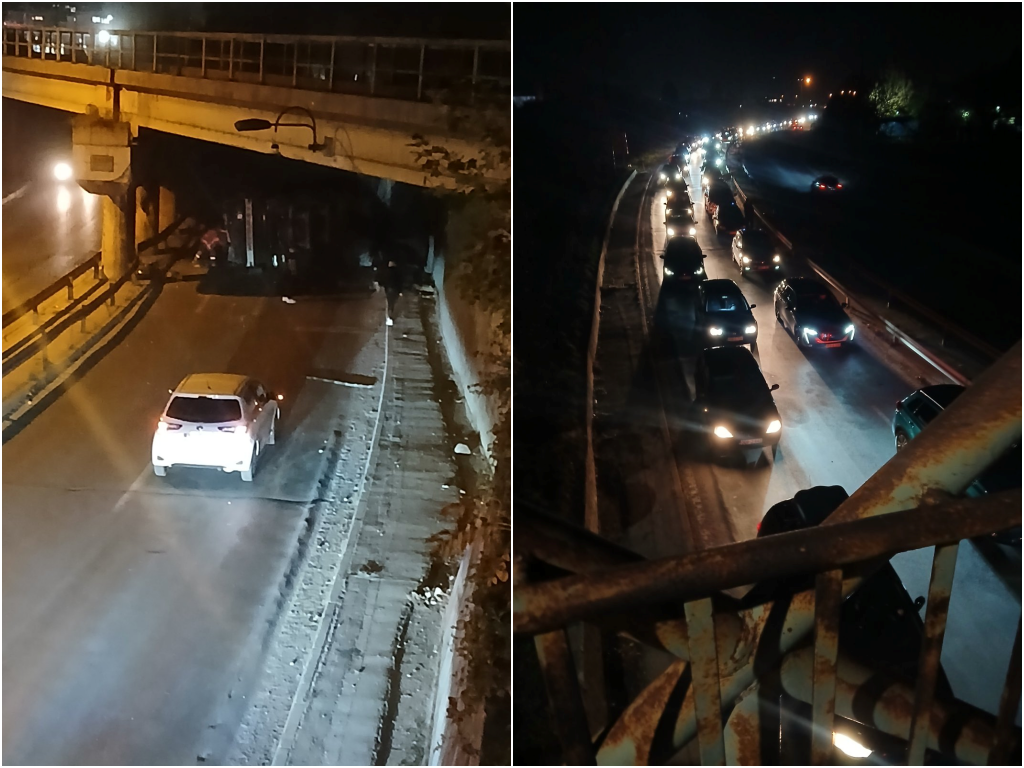 Saobraćajna nesreća kod Blažuja: Prevrnulo se teretno vozilo