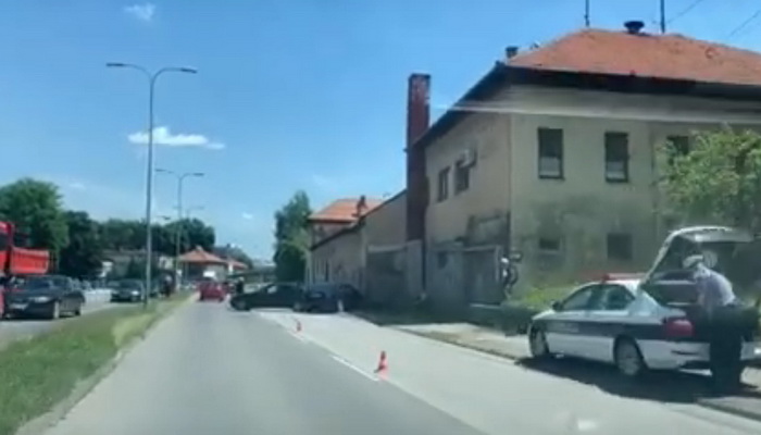 Saobraćajna nesreća kod Vatrogasnog doma u Tuzli
