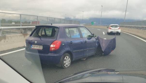 Saobraćajna nesreća na autoputu, velike gužve na ulazu u Sarajevo