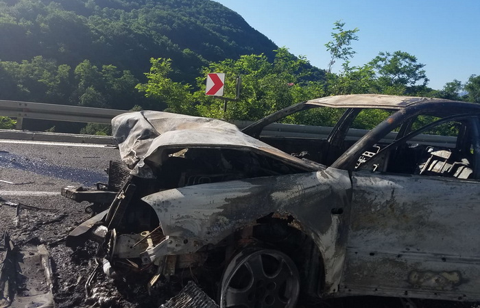 Saobraćajna nesreća na Bradini, smrtno stradao motociklista