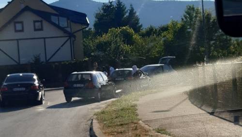 Saobraćajna nesreća na Ilidži, dvoje povrijeđenih