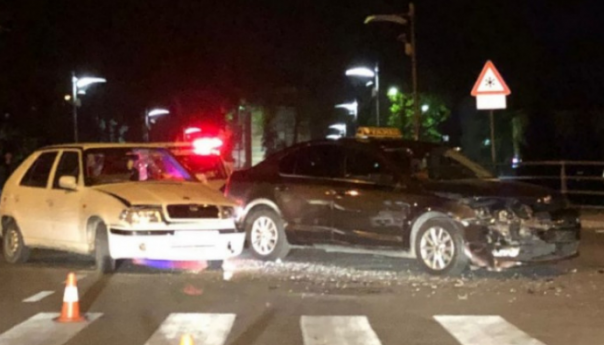 Saobraćajna nesreća na Ilidži: Povrijeđene dvije osobe