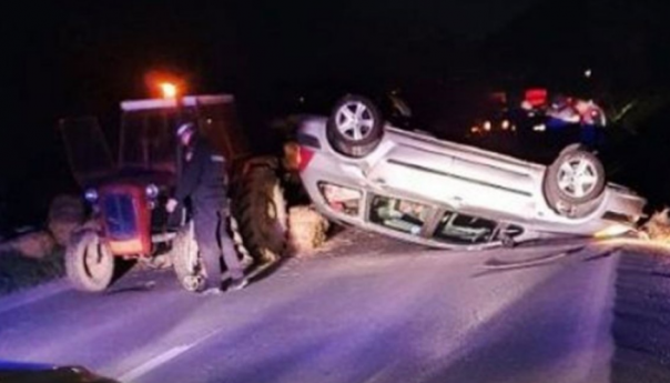 Saobraćajna nesreća na putu Banjaluka - Čelinac- ima povrijeđenih