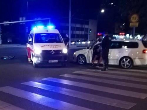 Saobraćajna nesreća u Sarajevu, povrijeđen vozač romobila