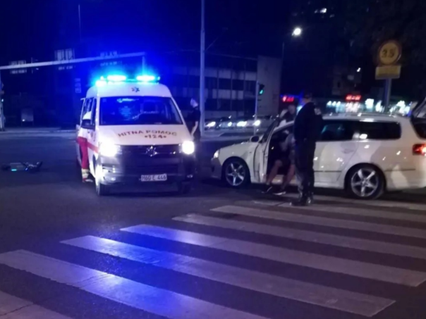 Saobraćajna nesreća u Sarajevu, povrijeđen vozač romobila