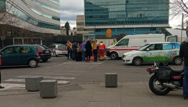Saobraćajna nesreća u Sarajevu: Udarena pješakinja
