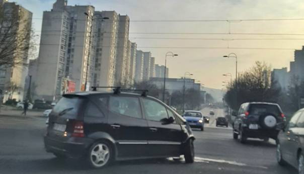 Saobraćajna nesreća bez povrijeđenih u Sarajevu