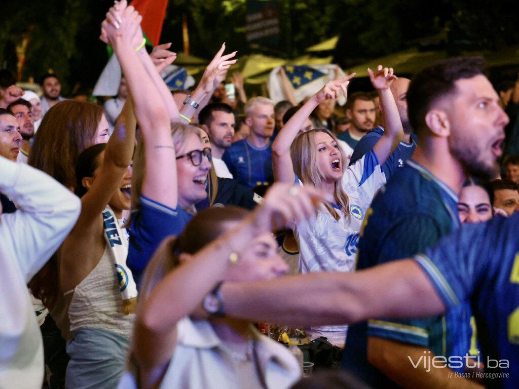 Sarajevo aplauzom ispratilo ispadanje BiH sa Mundijala