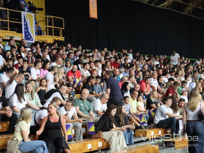 Sarajevo čeka titulu: Ispunjena Zetra bordi Bosnu ka novoj tituli prvaka BiH