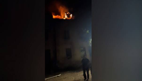Sarajevo: Četiri osobe spašene u velikom požaru, bebu hvatali dok je otac bacao iz vatre