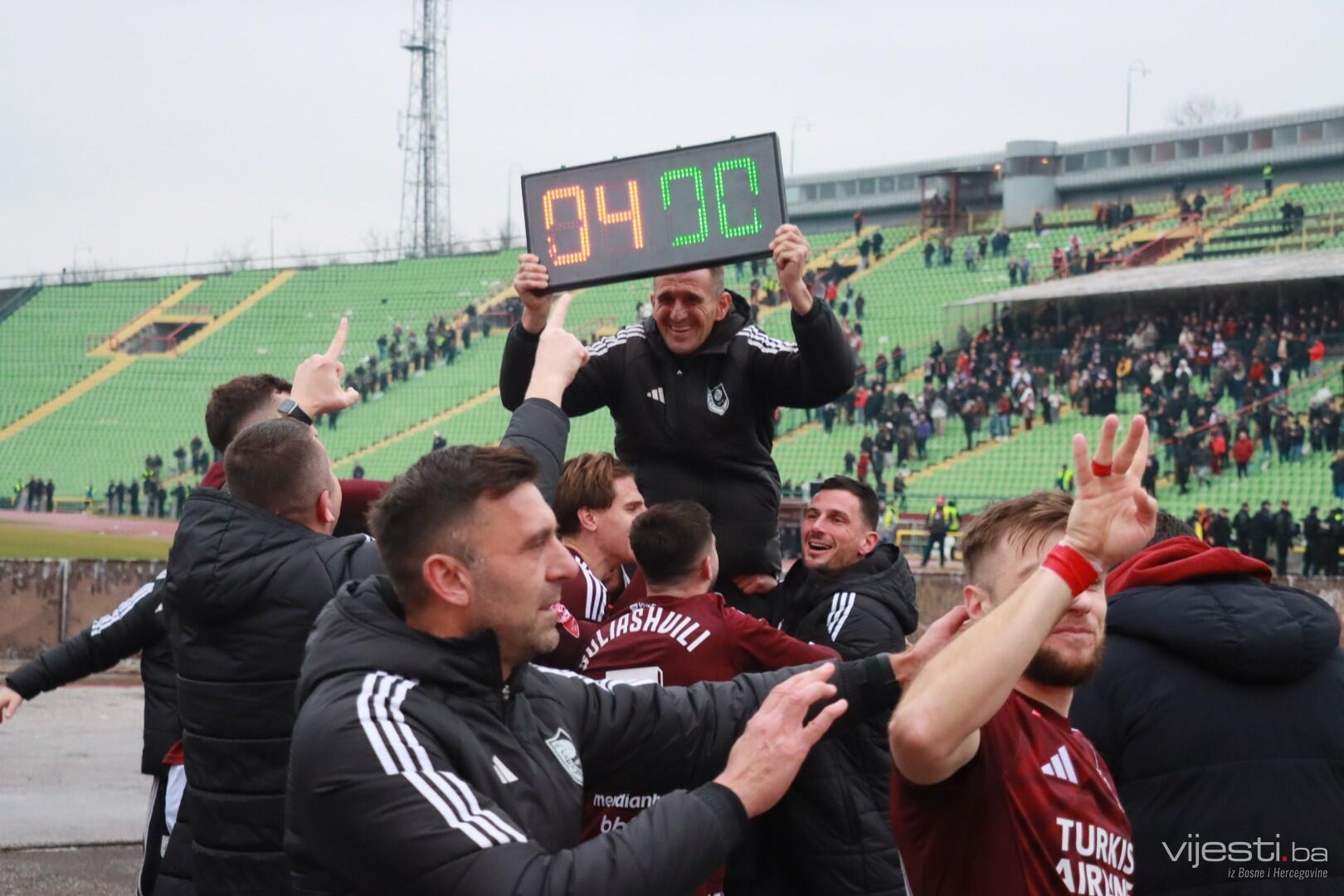 Sarajevo deklasiralo Željezničar: Bordo tim razbio Plave na Koševu