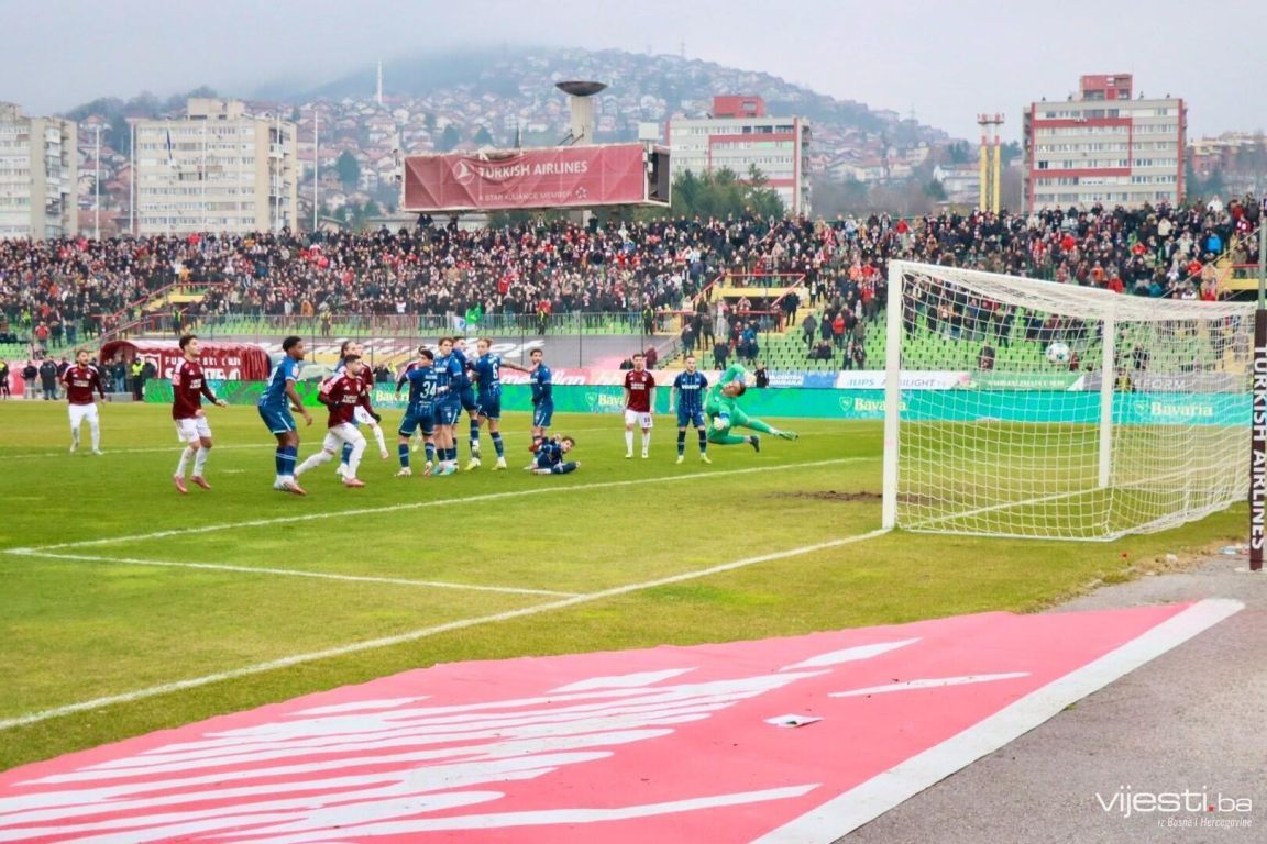 Sarajevo deklasiralo Željezničar: Bordo tim razbio Plave na Koševu