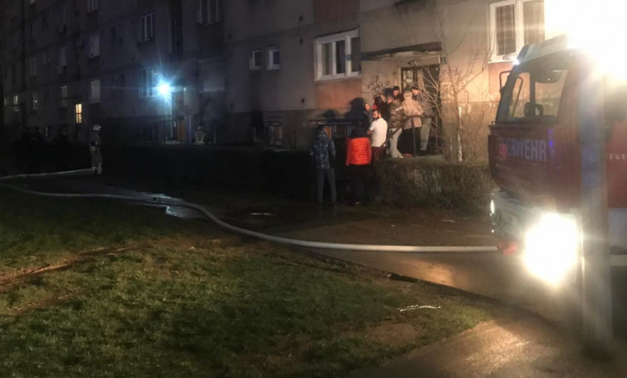 Dijete povrijeđeno u sinoćnjem požaru u stabilnom stanju