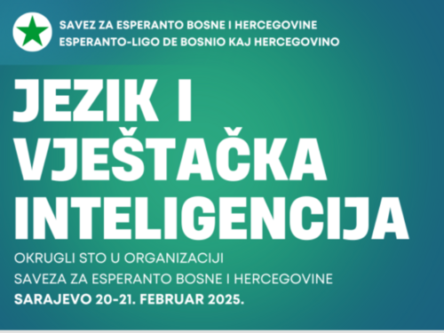 Sarajevo domaćin skupa o temi "Jezik i vještačka inteligencija"
