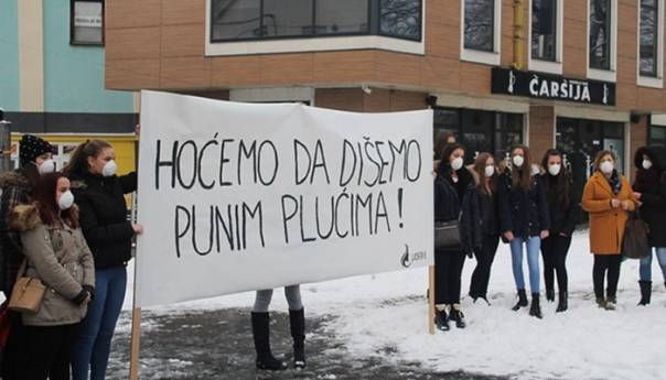 Sarajevo i Visoko danas najzagađeniji, u Tuzli poboljšan kvalitet zraka