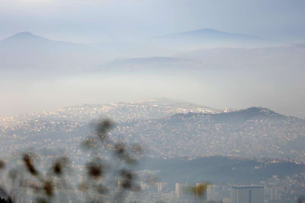 Sarajevo jutros najzagađeniji grad u BiH, slijede Zenica, Visoko i Kakanj