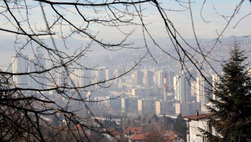 Sarajevo obasjano suncem