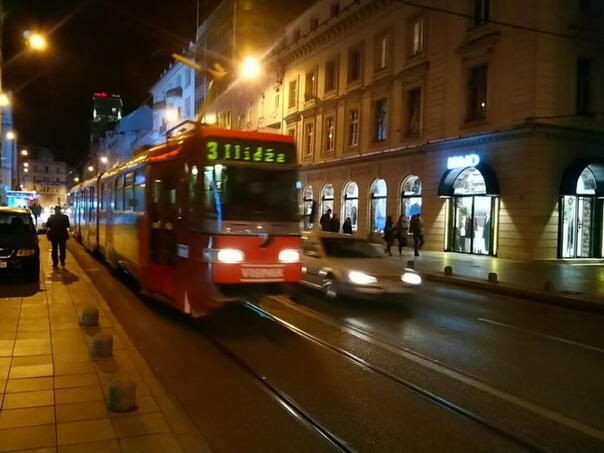 Sarajevo: Od 23. do 26. januara tramvaji neće saobraćati od 00:30 do 4 sata