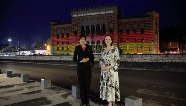 Sarajevo odalo poštu žrtvama poplava u Njemačkoj