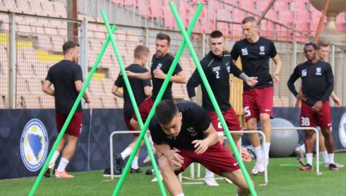 Sarajevo odradilo prvi trening na Bilinom polju